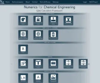 Chesolver.com(Web Calculation Framework) Screenshot