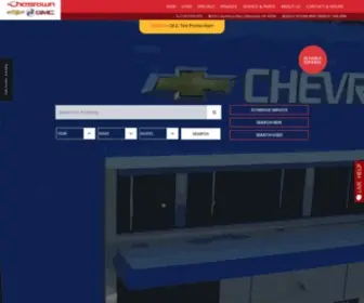 Chesrown.com(Chesrown Chevrolet Buick GMC) Screenshot