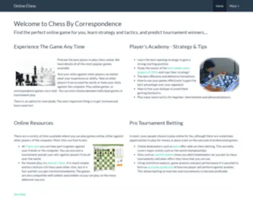 Chess-Iecc.org(Online Chess) Screenshot