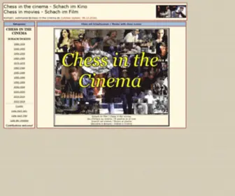 Chess-IN-The-Cinema.de(Chess In The Cinema) Screenshot