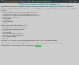 Chess-Server.net(Lechenicher SchachServer) Screenshot