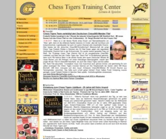 Chess-Tigers.de(Chess Tigers Training Center) Screenshot