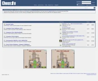 Chess2U.com(Portal) Screenshot