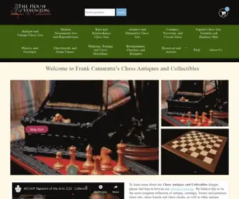 Chessantiques.com(Certified Antique) Screenshot