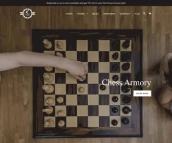 Chessarmory.com(Chess Armory) Screenshot