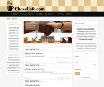 Chesscafe.com(Since 1996) Screenshot