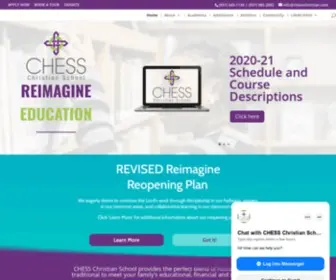 Chesschristian.com(CHESS Christian School) Screenshot