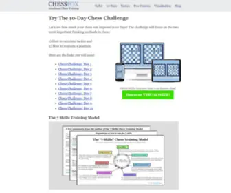 Chessfox.com(Structured Chess Training) Screenshot