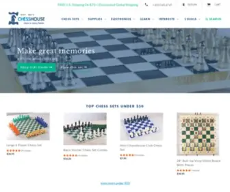 Chesshouse.com(Shop online for all your chess needs) Screenshot