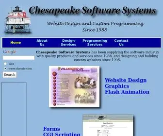 Chessie.com(Chesapeake Software Systems) Screenshot