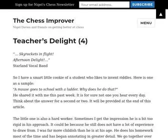 Chessimprover.com(The Chess Improver) Screenshot