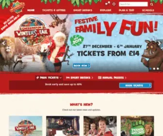 Chessington.com(Chessington World of Adventures Resort) Screenshot