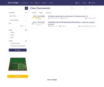 Chessmanager.com(Turnieje Szachowe) Screenshot