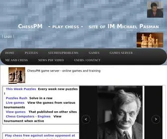 Chesspm.com(Chess games) Screenshot