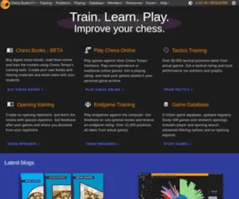 Chesstempo.com(Online Chess Training) Screenshot