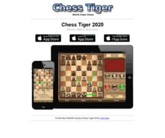 Chesstiger.com(The best chess program for iOS (iPhone) Screenshot