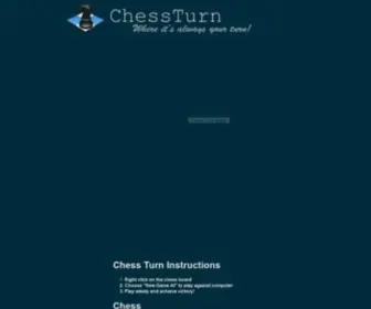 Chessturn.com(Chessturn) Screenshot