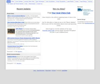 Chessvictoria.org.au(750 million+ members) Screenshot