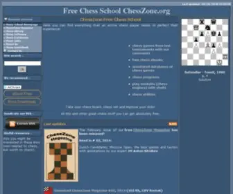 Chesszone.org(Free Online Chess School) Screenshot