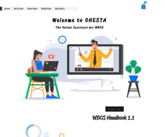 Chesta.org(Online Institute for WBCS) Screenshot