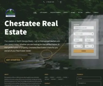 Chestateere.com(North Georgia's #1 Real Estate Company) Screenshot