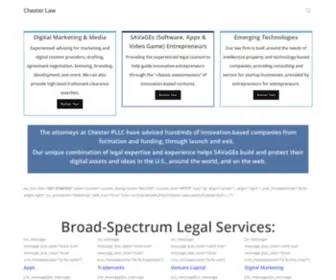 Chester-Law.com(Dallas Law Firm) Screenshot