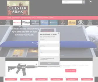 Chesterarmsllc.com(Chester Arms LLC) Screenshot