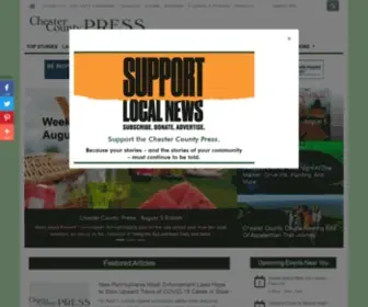Chestercounty.com(Chester County Press) Screenshot