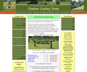 Chestercountytrees.com(Chester County PA Trees) Screenshot