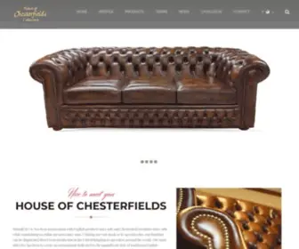 Chesterfield.gr(House of Chesterfields) Screenshot