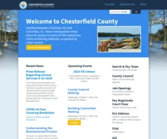 Chesterfieldcountysc.com(Chesterfieldcountysc) Screenshot