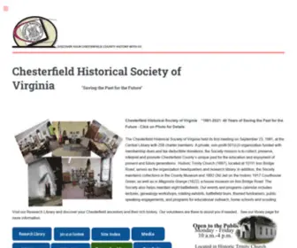 Chesterfieldhistory.com(MagnoliaGrangePrograms) Screenshot