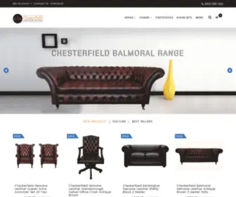 Chesterfieldleathersofas.com(Chesterfield Leather Sofas) Screenshot