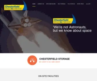 Chesterfieldspaceandstorage.co.uk(Chesterfield Space and Storage) Screenshot