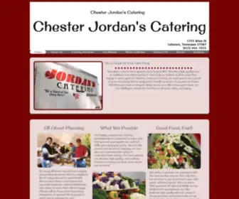 Chesterjordanscatering.com(Chester Jordan's Catering) Screenshot