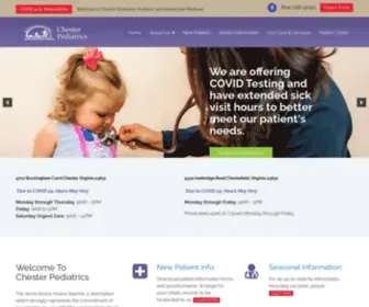 Chesterpeds.com(Pediatrician in Chester) Screenshot