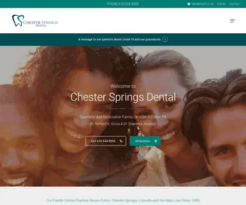 Chesterspringsdental.com(Chesterspringsdental) Screenshot