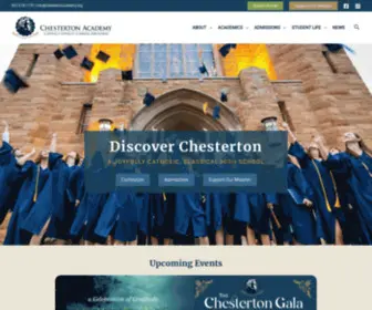 Chestertonacademy.org(Chesterton Academy) Screenshot