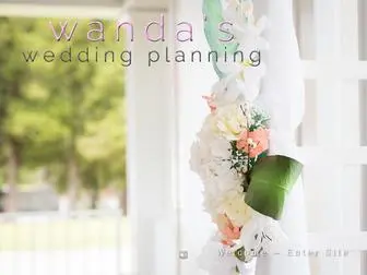 Chestervaweddingphotography.com(Wanda's certified wedding planner) Screenshot