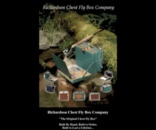 Chestflybox.com(Richardson Chest Fly Box Company) Screenshot
