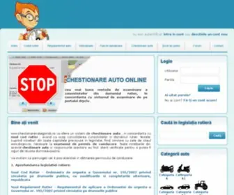 Chestionarecategoriab.ro(Chestionare auto) Screenshot