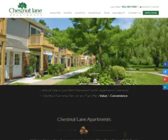 Chestnutlaneapt.com(Chestnut Lane Apartments) Screenshot