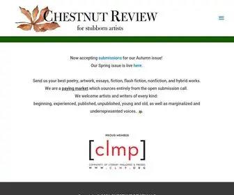 Chestnutreview.com(For stubborn artists) Screenshot