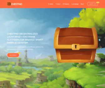 Chestpad.app(Decentralized Launchpad) Screenshot