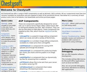 Chestysoft.com(Asp) Screenshot