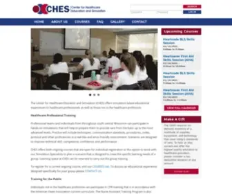Cheswi.org(Center for Healthcare Education and Simulation) Screenshot