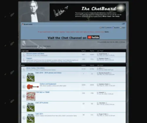 Chetboard.com(The Chetboard) Screenshot