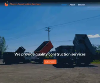 Chetconw.com(Chetco NW Construction Services) Screenshot