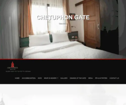Chetuphon-Gate.com(Budget Hotel) Screenshot