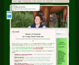 Cheval-Facile.com(Cheval) Screenshot